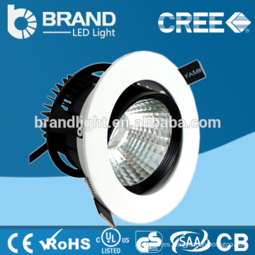 AC85-265V 90m m cortado 100lm / W COB LED Downlight 12W / 12w COB Downlighting